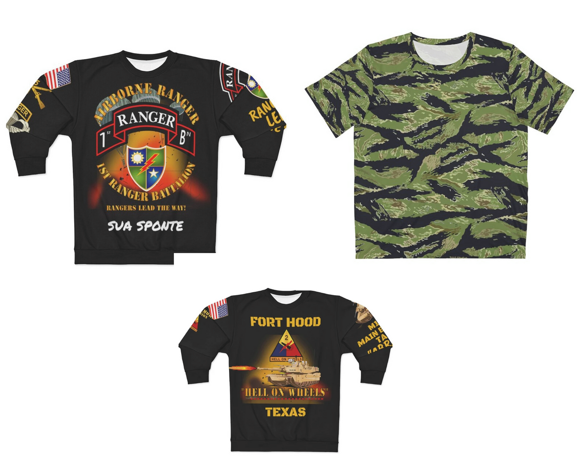 75th Ranger Regiment Army Rangers Hawaiian Shirt Cheap - T-shirts Low Price