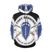 Load image into Gallery viewer, Men's All Over Print Hoodie (USA Size) (Model H13) - Fort Benning, GA - Home of the Infantry