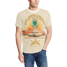 Load image into Gallery viewer, 3rd Bn 33rd Armor Branch w 33rd Armor PICKLES DUI - MEN OF WAR w Fire - AOP - Men's (Model T63)