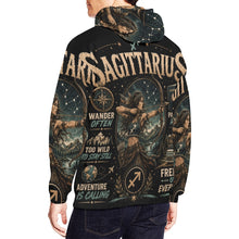 Load image into Gallery viewer, Sagittarius - adventure and wanderlust Men's All Over Print Hoodie (USA Size)