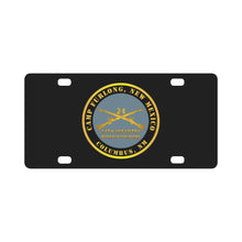 Load image into Gallery viewer, Army - Camp Furlong NM - Columbus NM w 24th Infantry Branch Buffalo Soldiers Classic License Plate