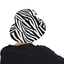 Load image into Gallery viewer, Men's All Over Print Bucket Hat - Zebra-stripe