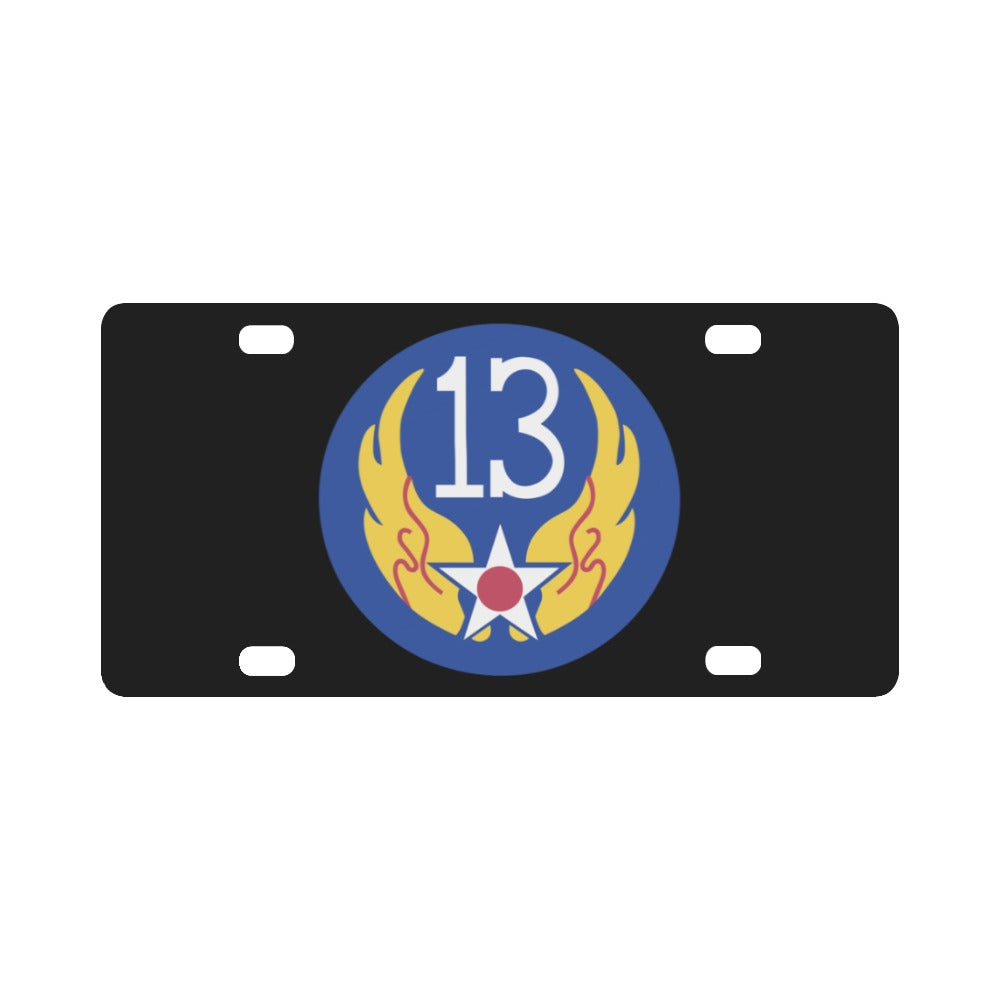 AAC - SSI - 13th Air Force wo Txt X 300 Classic License Plate