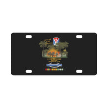 Load image into Gallery viewer, Army - 11th Light Infantry Brigade - Vietnam Jungle Patrol w Fire X 300 Classic License Plate