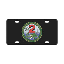 Load image into Gallery viewer, Ambitious Construction Battalion Two X 300 Classic License Plate