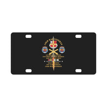 Load image into Gallery viewer, Cold War Vet - 1st Missile Bn, 81st Artillery 56th Artillery Group - Neu-Ulm Germany - Firing Missil Classic License Plate