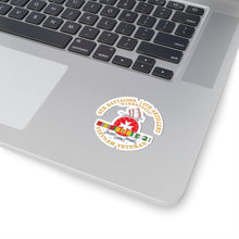 Load image into Gallery viewer, Kiss-Cut Stickers - 6th Battalion, 14th Artillery Regiment - DUI - Warbonnets - VN SVC BAR - Top X 300