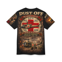 Load image into Gallery viewer, 57th Medical Detachment Vietnam Tribute Tee — "The Original Dustoff" (Major Charles L. Kelly)