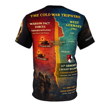 Load image into Gallery viewer, 11th Armored Cavalry - Germany Tripwire for the Cold War - All‑Over Print Tee