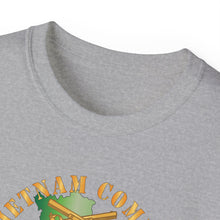 Load image into Gallery viewer, Unisex Ultra Cotton Tee - Army - Vietnam Combat Veteran w 212th Military Police Company - 18th MP Bde SSI - VN SVC X 300