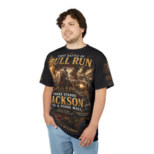 Load image into Gallery viewer, First Battle of Bull Run Tribute Tee — The Birth of a Legend - Stonewall Jackson, "There is Jackson standing like a stone wall."