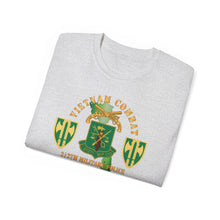 Load image into Gallery viewer, Unisex Ultra Cotton Tee - Army - Vietnam Combat Veteran w 212th Military Police Company - 18th MP Bde SSI - VN SVC X 300
