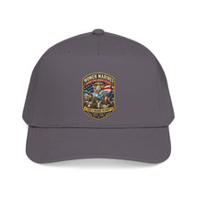 Load image into Gallery viewer, Mid Profile Baseball Cap - Women Marines - Marine Corps Womens Reserve - WWII - 3D - Enhanced