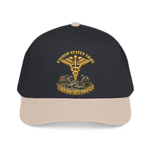 Load image into Gallery viewer, Mid Profile Baseball Cap - Army - Medical Corps - US Army w Scene - 3D - Enhanced