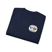 Load image into Gallery viewer, Unisex Ultra Cotton Tee - Vietnam Combat Aviation Vet w Air Crew Badges - HQ & HQ Company 12th Aviation Group Combat Blackjack - Sgt Howard Meyers - 1968-1969 SVC X 300