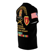 Load image into Gallery viewer, AOP - Army - 1st Battalion, 14th Infantry Regiment "Golden Dragons" with Army Commendation, Army Achievement, NDSM Ribbon