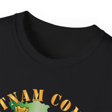 Load image into Gallery viewer, Unisex Ultra Cotton Tee - Vietnam Combat Veteran w 20th Engineer Brigade SSI - Dong Tam X 300