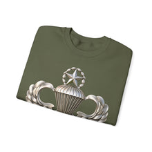 Load image into Gallery viewer, Crewneck Sweatshirt - Army - Master Airborne Badge - No Txt - 3D X 300