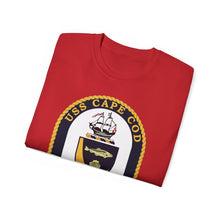 Load image into Gallery viewer, Unisex Ultra Cotton Tee - Navy - USS Cape Cod (AD 43) wo txt X 300