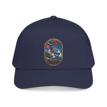 Load image into Gallery viewer, Mid Profile Baseball Cap - USS Pueblo Attack-Defense Commemorative Patch
