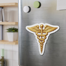 Load image into Gallery viewer, Die-Cut Magnet - Army Medical Corps Branch Insignia - 3D - Enhanced