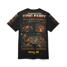 Load image into Gallery viewer, Operation EPIC FURY Tribute Tee — US Strike Against Iran Strategic Strike Campaign - Jerry JR