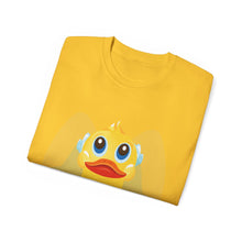 Load image into Gallery viewer, Unisex Ultra Cotton Tee - Yellow Rubber Duck - Front with Water - First Sergeant