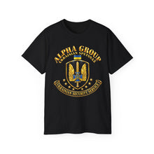 Load image into Gallery viewer, Unisex Ultra Cotton Tee - Ukraine - Alpha Group - Ukrainian Spetsnaz - 3D - Enhanced