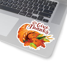 Load image into Gallery viewer, Kiss-Cut Stickers - Thanksgiving - Give Thanks