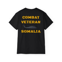 Load image into Gallery viewer, Unisex Ultra Cotton Tee - Combat Veteran Somalia - UH-60 Black Hawk