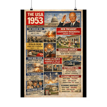 Load image into Gallery viewer, Matte Poster -THE USA - 1953