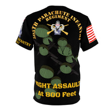 Load image into Gallery viewer, AOP - Army - 505th Parachute Infantry Regiment - "H-Minus" Night Assault at 800 Feet