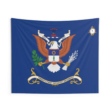 Load image into Gallery viewer, Indoor Wall Tapestries - 1st Battalion, 21st Infantry Regiment - DUTY - Regimental Colors Tapestry
