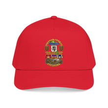 Load image into Gallery viewer, Mid Profile Baseball Cap - Vietnam Combat Veteran - 2nd Bn, 28th Inf 1st Inf Div - VN SVC w bronze star w OLC - 4 Stars w Battle Scene - 3D - Transparent