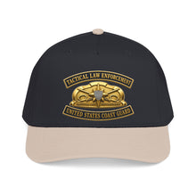 Load image into Gallery viewer, Mid Profile Baseball Cap - USCG - Tactical Law Enforcement w txt - 3D - Enhanced