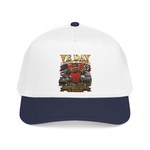 Load image into Gallery viewer, Mid Profile Baseball Cap - Army - VE Day - Victory in Europe Day - End of WWII - 3D - Enhanced