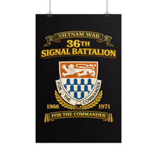 Load image into Gallery viewer, Rolled Posters - 36th Signal Battalion Vietnam War tribute