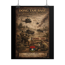 Load image into Gallery viewer, Posters - Dong Tam Base, Mekong Delta 1967-70
