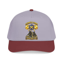 Load image into Gallery viewer, Mid Profile Baseball Cap - Army - Chemical Corps w Scene - 3D - Enhanced