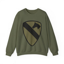 Load image into Gallery viewer, Crewneck Sweatshirt - SSI - 1st Cavalry Division - Subdued X 300