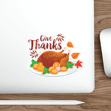 Load image into Gallery viewer, Die-Cut Stickers - Give Thanks