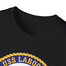 Load image into Gallery viewer, Unisex Ultra Cotton Tee - Navy - USS Laboon (DDG-58) wo Txt