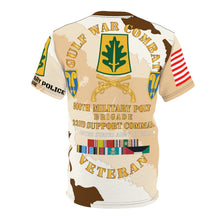 Load image into Gallery viewer, Over Printing (AOP) - Gulf War Combat Vet - 800th Military Police Brigade - Patch, 22nd Support Command Patch Gulf War Service Ribbons