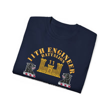 Load image into Gallery viewer, Unisex Ultra Cotton Tee - Classic - 11th Engineer Battalion - Camp Humphries 2nd Infantry Division - Korea