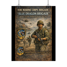 Load image into Gallery viewer, Posters - Korea - ROK Marine Brigade - Blue Dragons