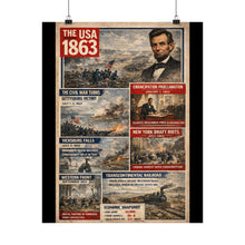Load image into Gallery viewer, Matte Poster - THE USA - 1863