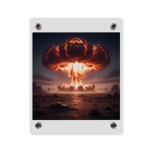 Load image into Gallery viewer, Acrylic Wall Art Panel - Atomic Blast in the desert