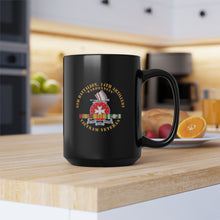 Load image into Gallery viewer, Black Mug (11oz, 15oz) - 6th Battalion, 14th Artillery Regiment - DUI - Warbonnets - VN SVC BAR - Top X 300