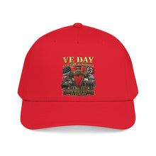 Load image into Gallery viewer, Mid Profile Baseball Cap - Army - VE Day - Victory in Europe Day - End of WWII - 3D - Enhanced