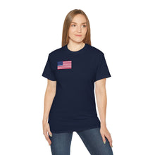 Load image into Gallery viewer, Unisex Ultra Cotton Tee - USA Flag - Classic T Shirt
